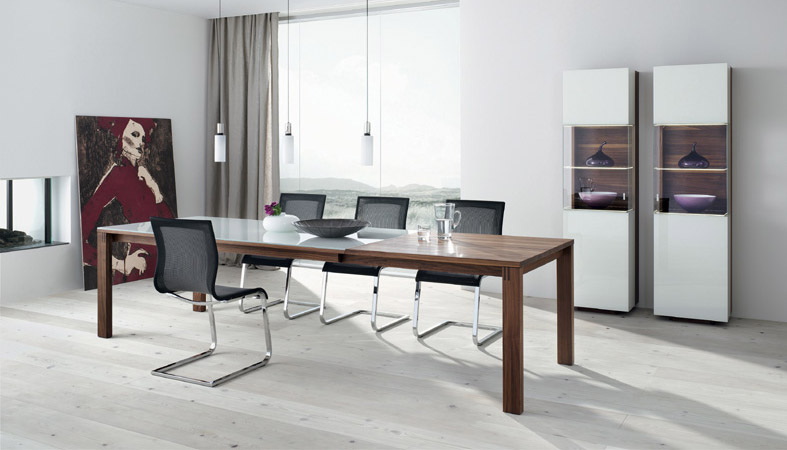 Table magnum plateau verre